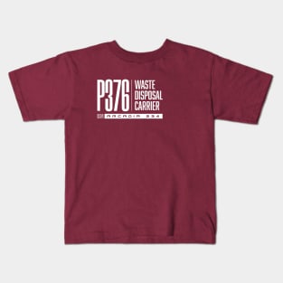 P376 Waste Disposal Kids T-Shirt